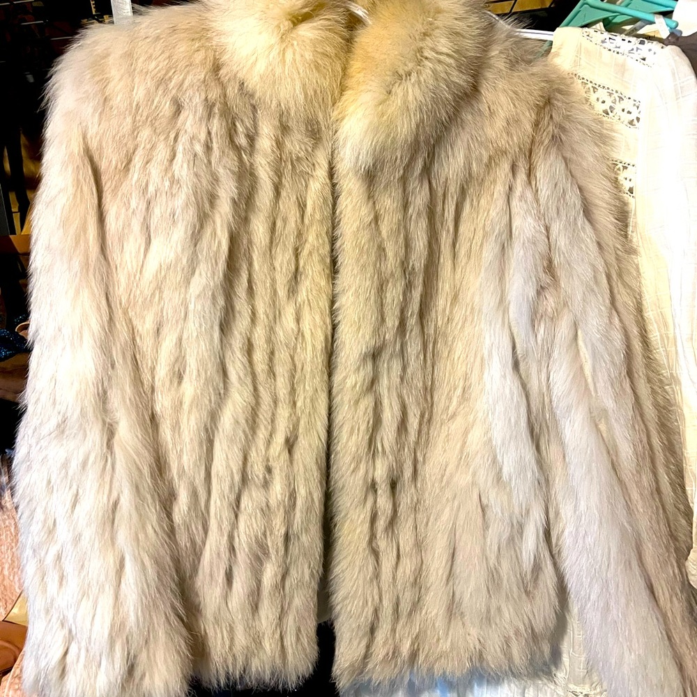 Saga fox fur coat